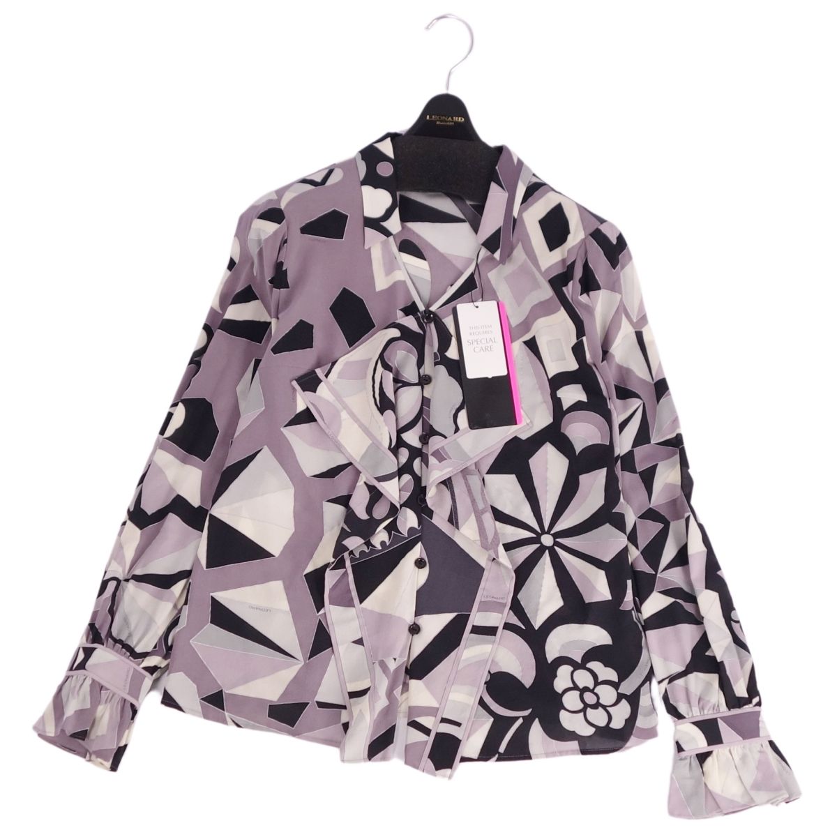 楽天市場】レオナール LEONARD FASHION ブラウス ロングスリーブ 長袖