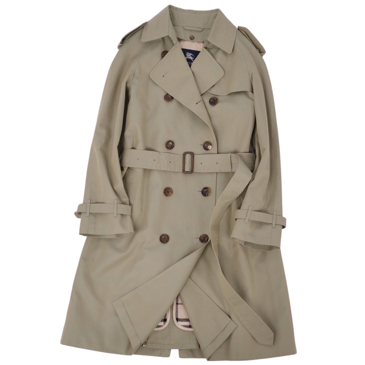 BURBERRY ポリエステル100％　トレンチコート　ロングコート 楽天市場】BURBERRY バーバリー ロンドン トレンチコート ロング