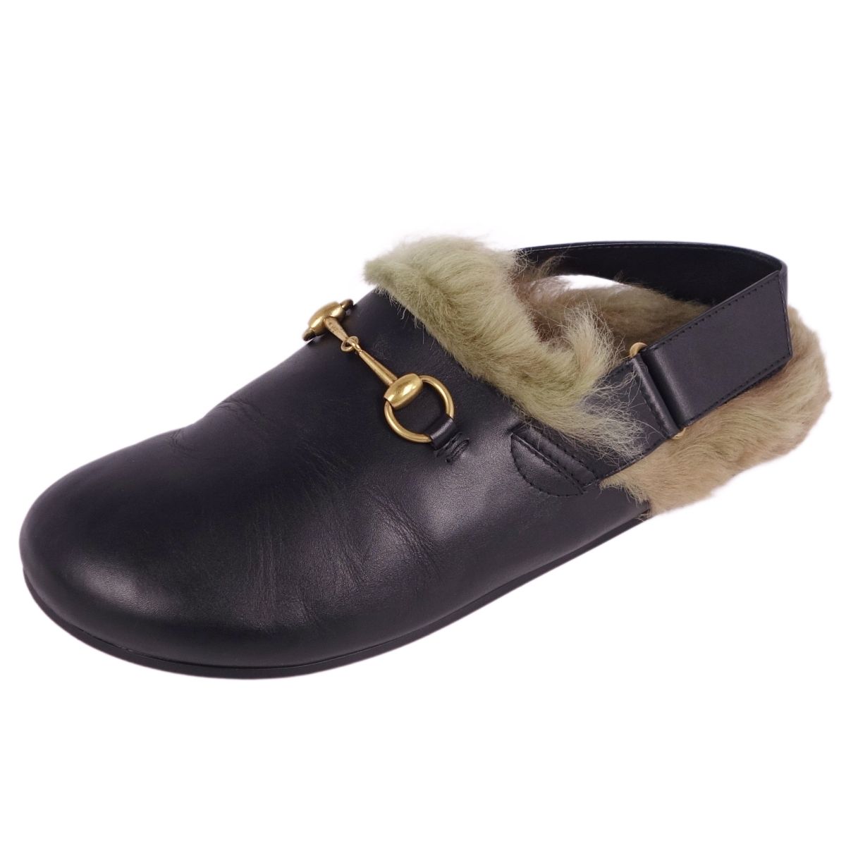 【超美品】GUCCI バックストラップ ミュール サイズ34cブラック Gucci 100mm Slingback Pumps | Black | FARFETCH