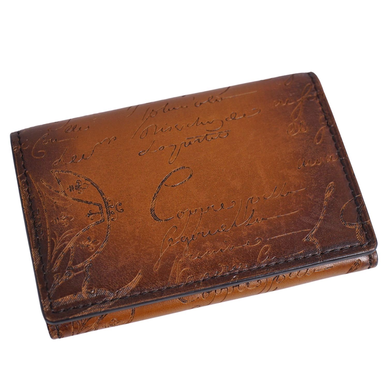 楽天市場】ベルルッティ カードケース 二つ折り 名刺入れ インブイア