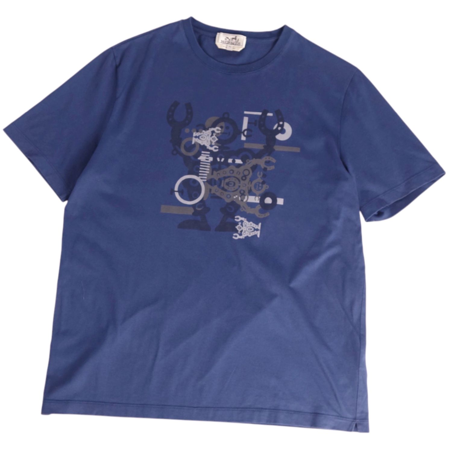 楽天市場】HERMES エルメス Hロゴ 刺繍 Tシャツ カットソー 半袖