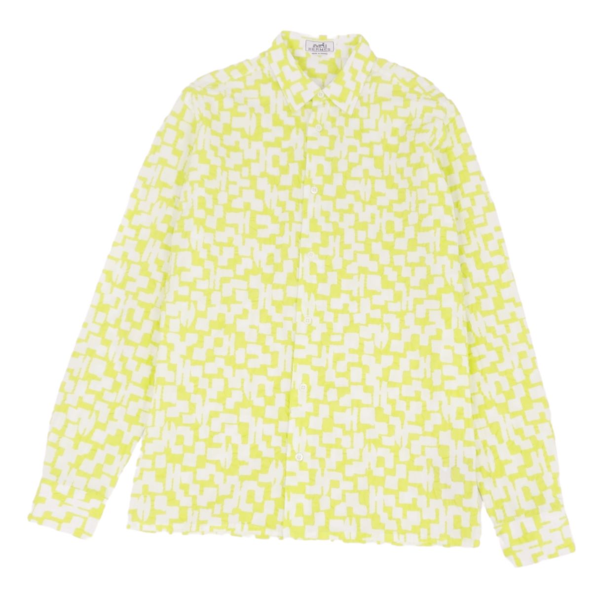 新品未使用　タグ付き　HERMÈS イエロー 長袖カットソー M 新品未使用 タグ付き HERMÈS イエロー 長袖カットソー M 新品未使用