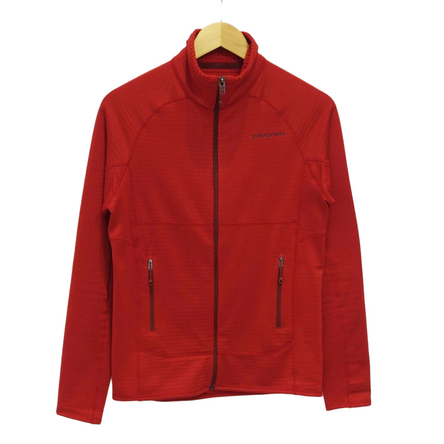パタゴニア PATAGONIA R1 フルジップ 上衣 フリース 40128 FA16 赤いこと メンズ XS 制御器 アウトドア【中古】