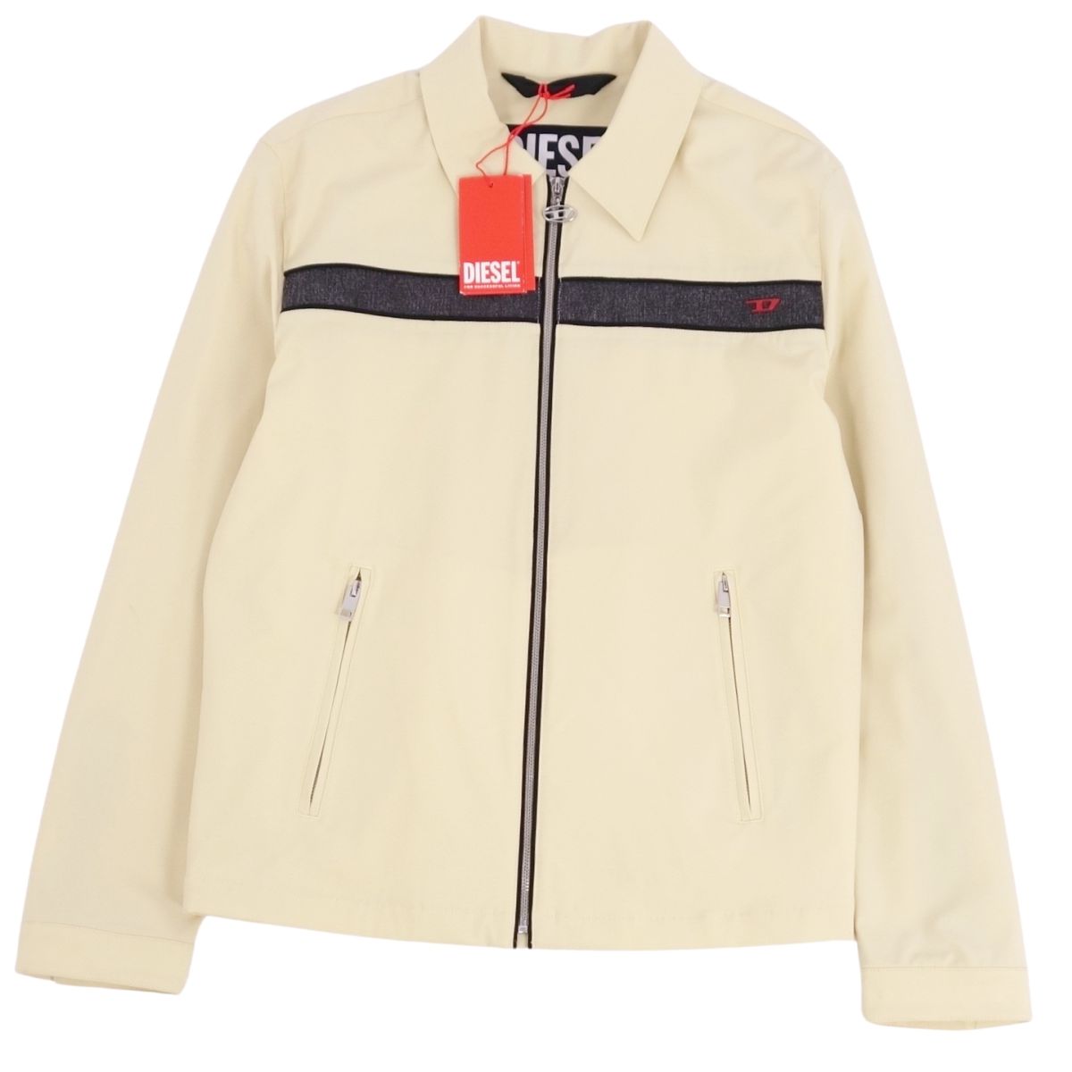 DIESELニット　デザインブルゾンXL DIESEL by Glenn Martens(ディーゼル グレン・マーティンス