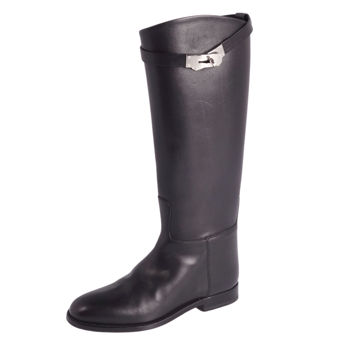 楽天市場】【エルメス】Hermes レザー ジャンピングロングブーツ