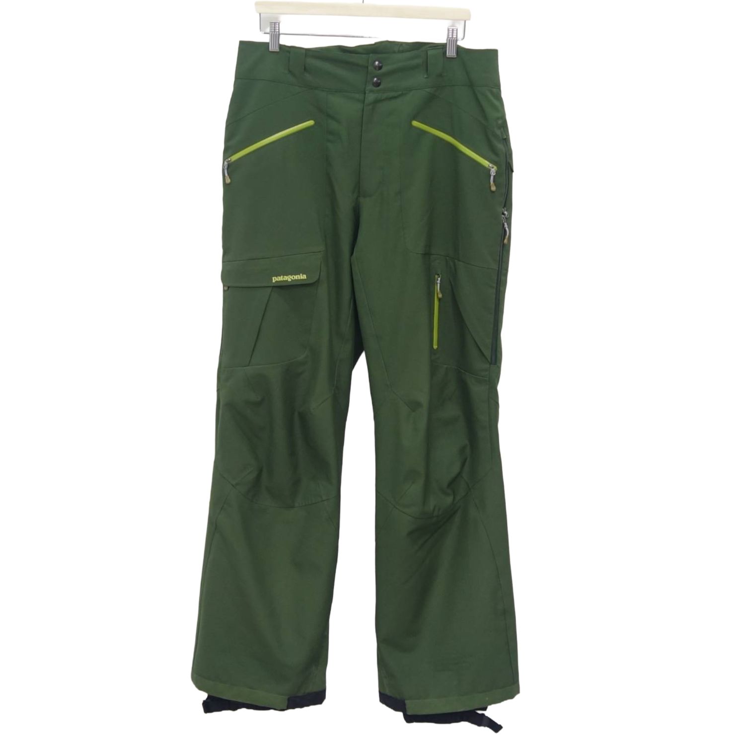 パタゴニア PATAGONIA スノーボード ウェア パンツ ボトムス 30135F9 ウィンター ウエア メンズ L グリーン【中古】｜MODEST LORD 仙台 店