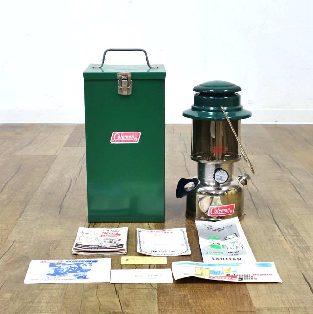 希少　COLEMAN コールマン　ビンテージランタンケース　クラムシェルケース 希少品！コールマンのクラムシェルケース入荷！[2021.03.09発行