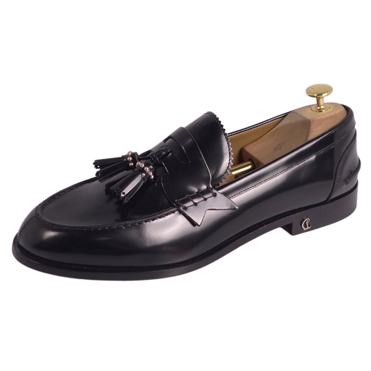 【特価】定価約15万円　クリスチャンルブタン  ローファー　41 クリスチャン ルブタン Christian Louboutin Christian
