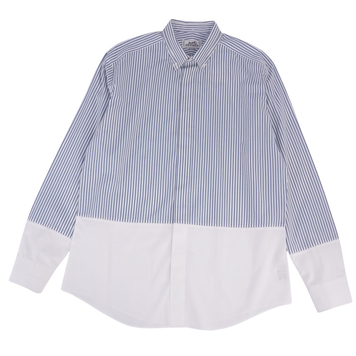 楽天市場】HERMES エルメス 【国内正規】袖口セリエボタン 長袖デニム