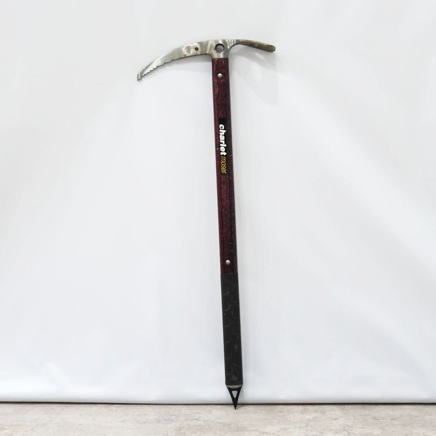 シャルレ モゼール Charlet Moser お引き回し ピッケル 70糎 山登り アウトドア 黒いこと【中古】