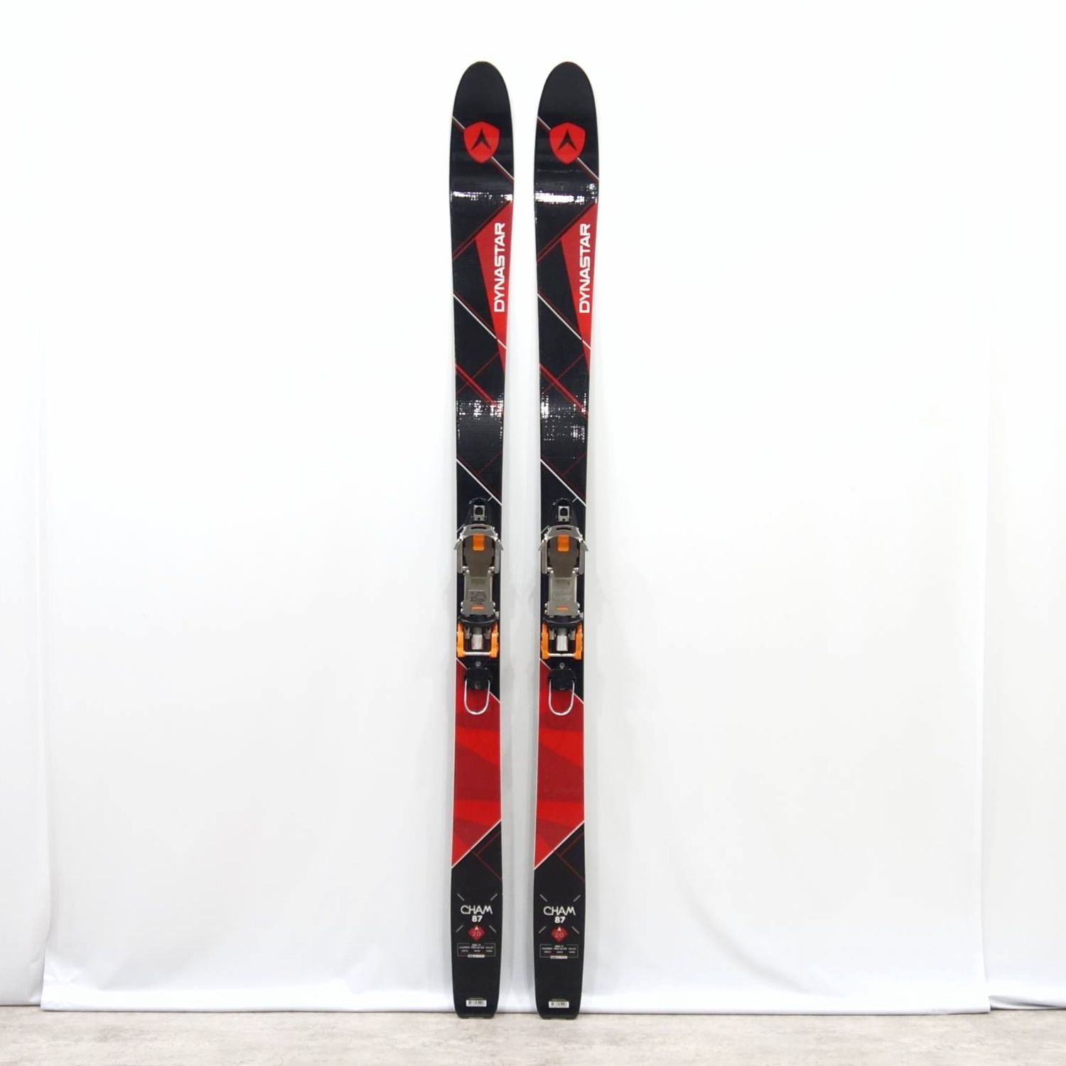 【美品】ディナスター DYNASTAR テレマーク スキー シャム CHAM 87 184cm ビンディング 22デザイン アウトロー 22designs OUTLAW NTN ブラック【中古】|MODEST LORD 仙台 店
