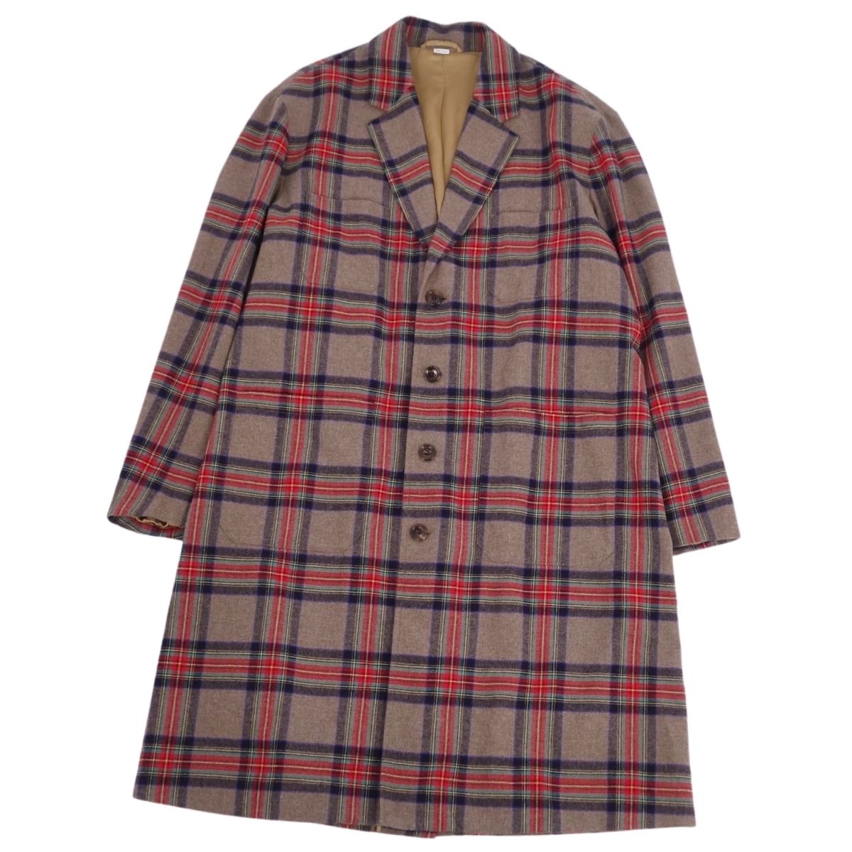【★きこ★】美品 グッチ GUCCI シルク混 チェスターコート 楽天市場】【KOMEHYO】 グッチ GUCCI チェスターコート【中古