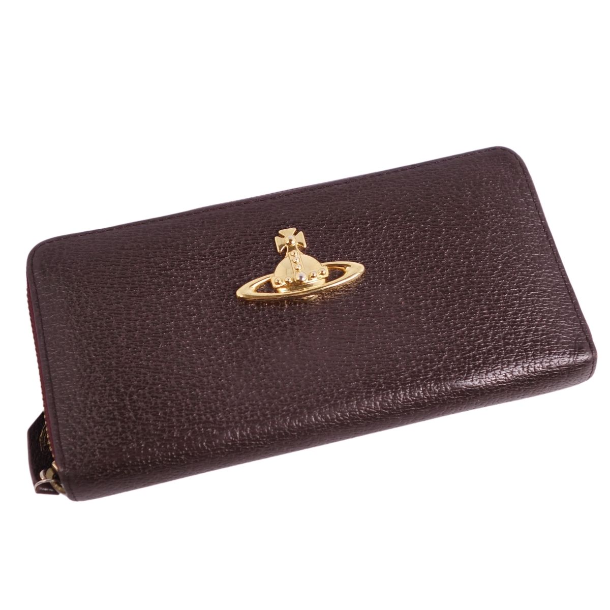 ✨上美品✨☘️ヴィヴィアン☘️✨長財布✨ラウンドファスナー✨金オーブ✨ Vivienne Westwood ヴィヴィアンウエストウッド 長財布 ラウンド