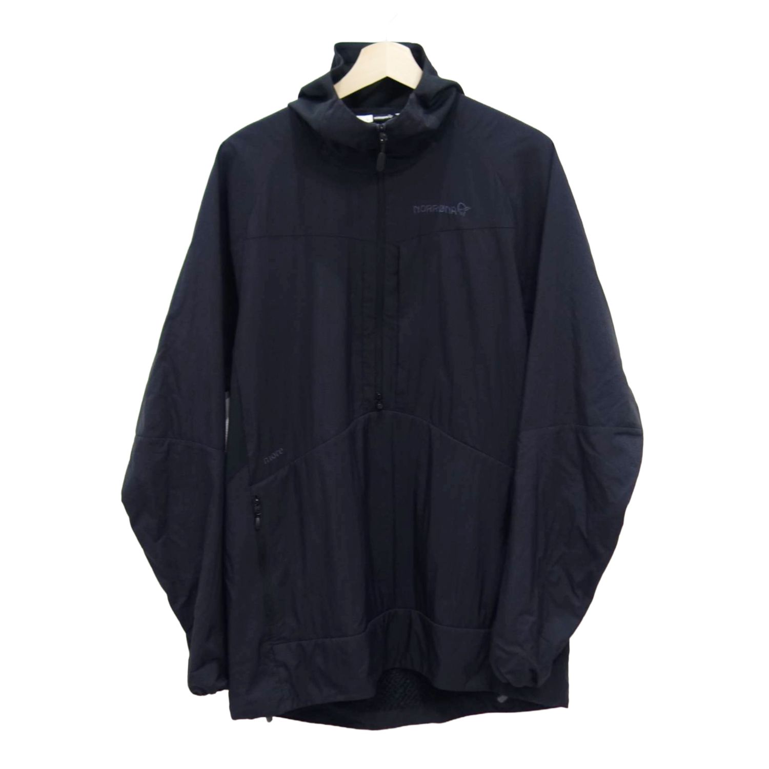 【美品】ノローナ NORRONA more octa Zip Hood M Caviar モーレ オクタ ジップフード アクティブインサレーション メンズL【中古】