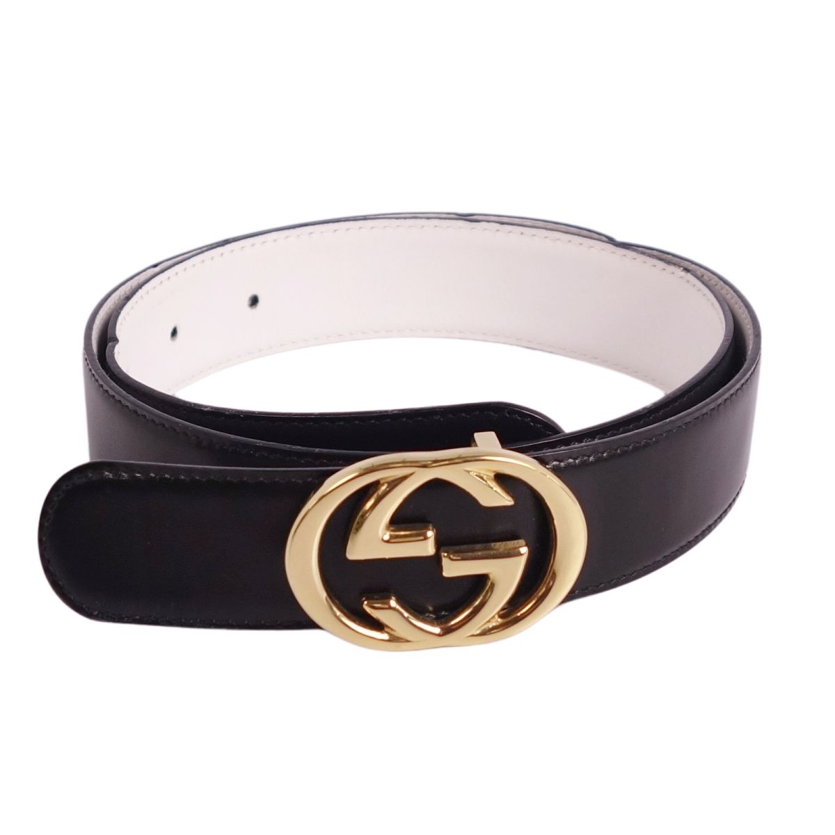 グッチ GGマーモント シェリーライン ベルト　75ゴールド金具 楽天市場】GUCCI グッチ 409416 GGマーモント シェリーライン