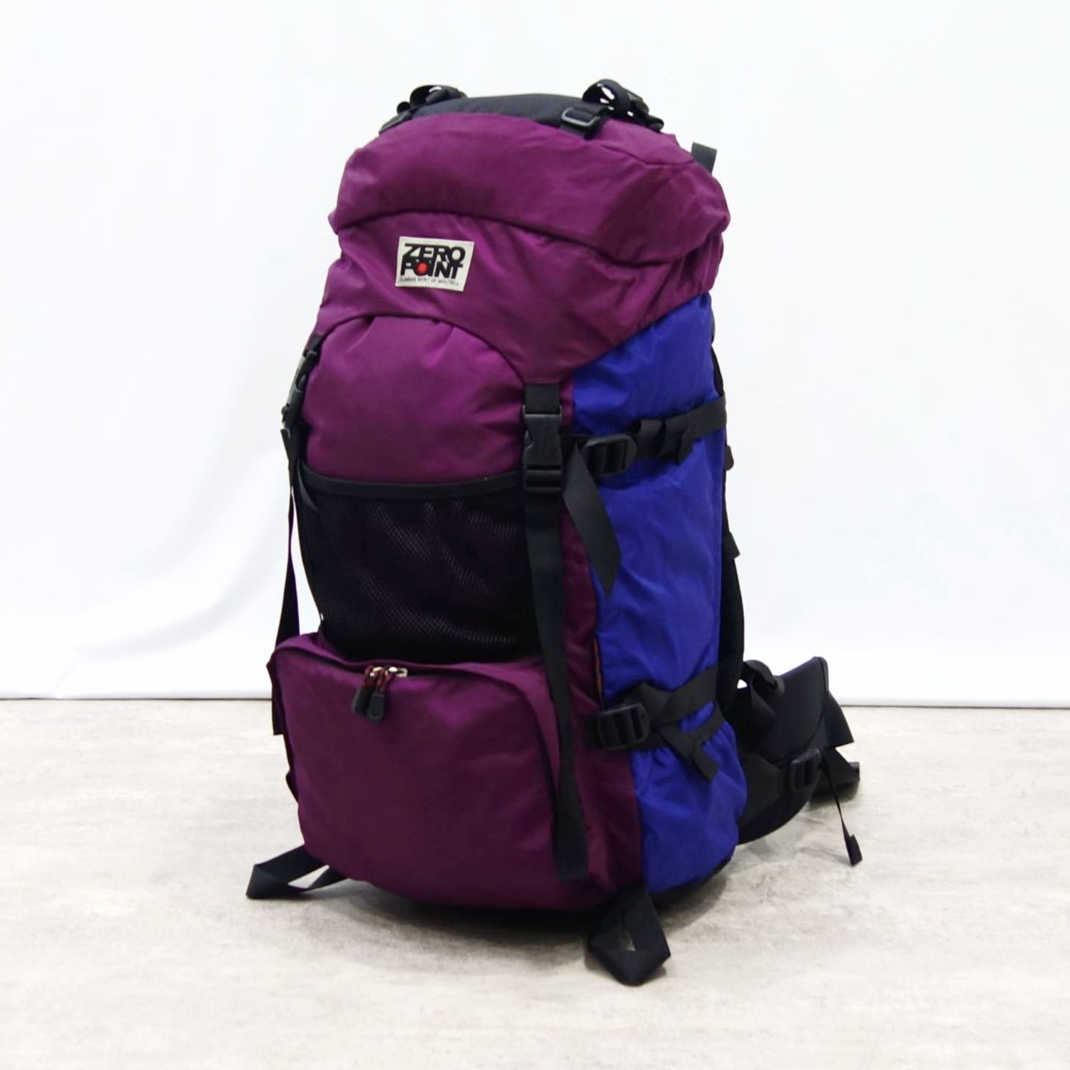 【新品負けず劣らず】モン呼びりん mont bell 皆無尖んがり チャチャパック 45L うしろ側風呂敷き包み 背嚢 背嚢 山登り アウトドア パープル【中古】