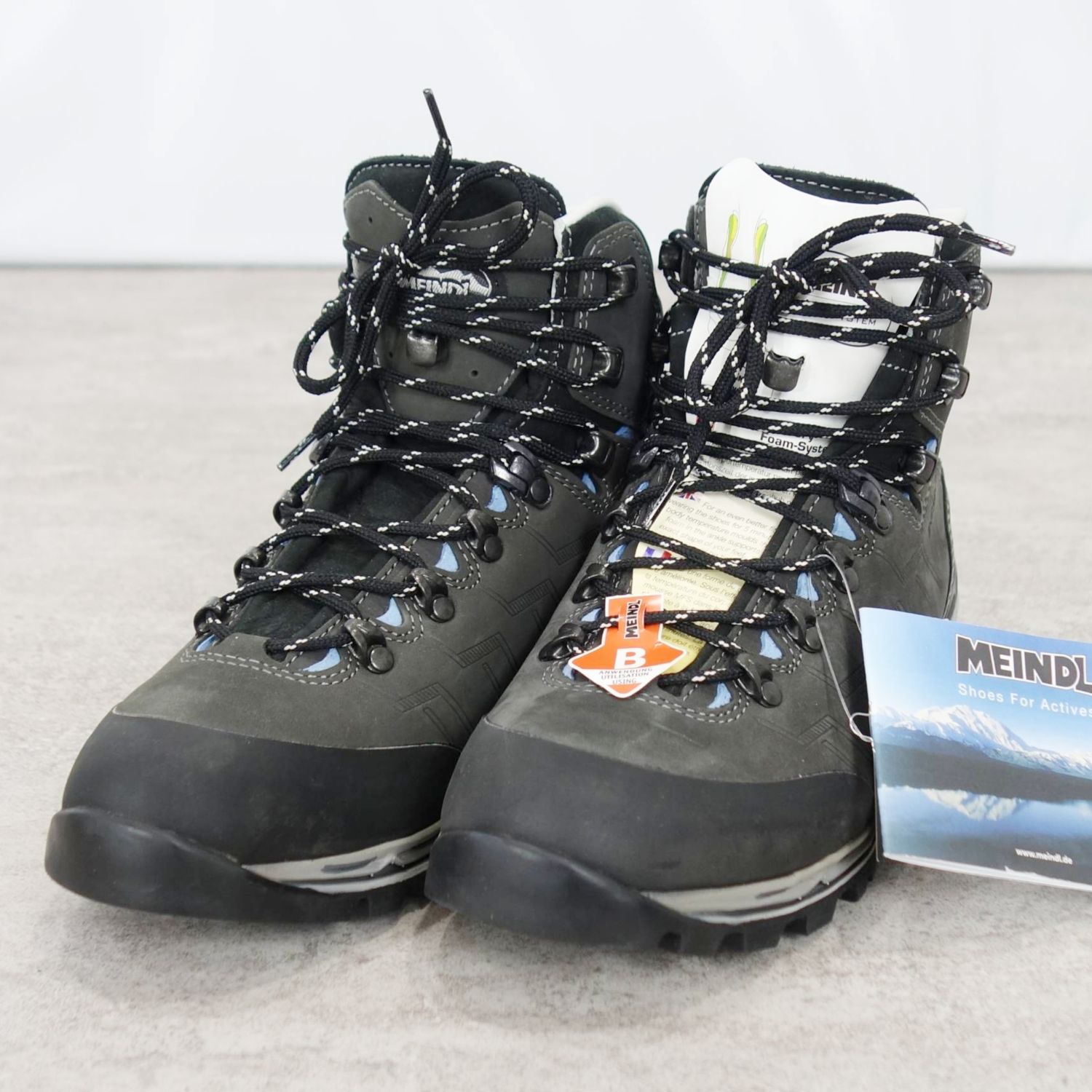 【新古品】マイン弗 MEINDL Bellavista Lady MFS 242531 山登り トレッキング ブーツ 靴 シューズ アウトドア EU39 UK5.5 24.5糎【中古】