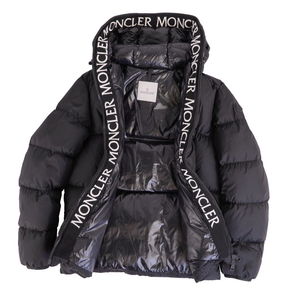 【美品】モンクレール MONCLER ジャケット 2021 MONTCLA モンクラ ダウンジャケット ロゴ アウター メンズ 1(M相当) ブラック【中古】｜MODEST LORD 仙台 店