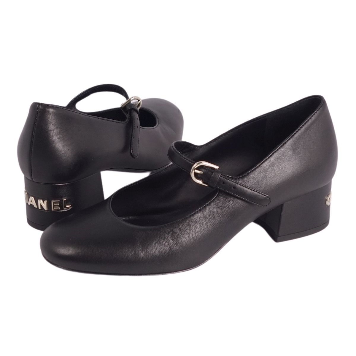 楽天市場】2022年 秋冬 CHANEL シャネル メリージェーン バイカラー