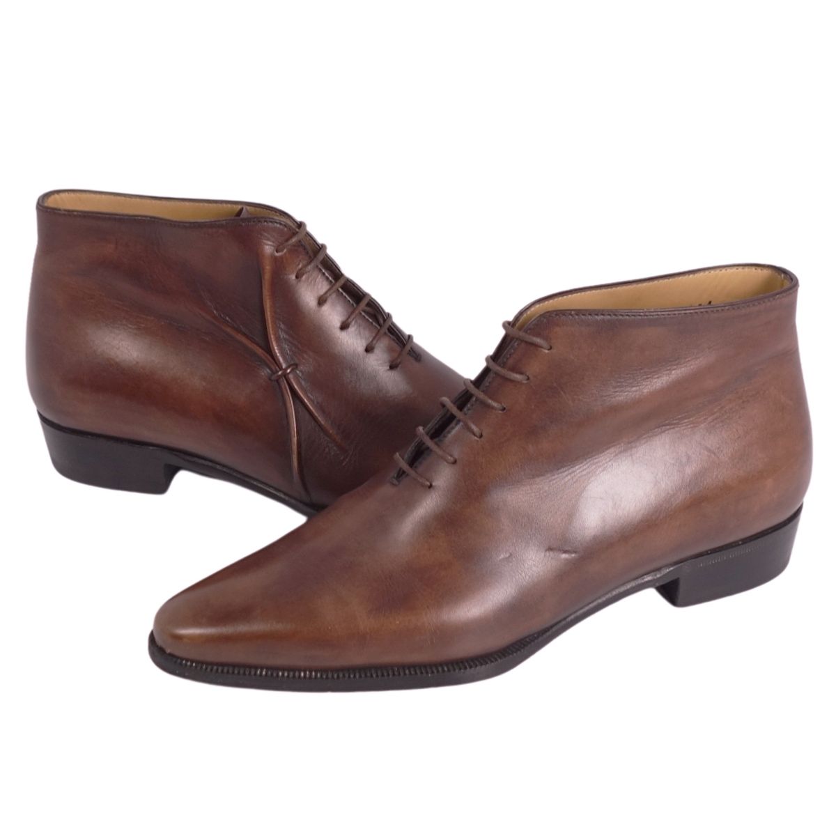 楽天市場】Berluti ベルルッティ ブルニコ ボルザーノ レザーブーツ 8