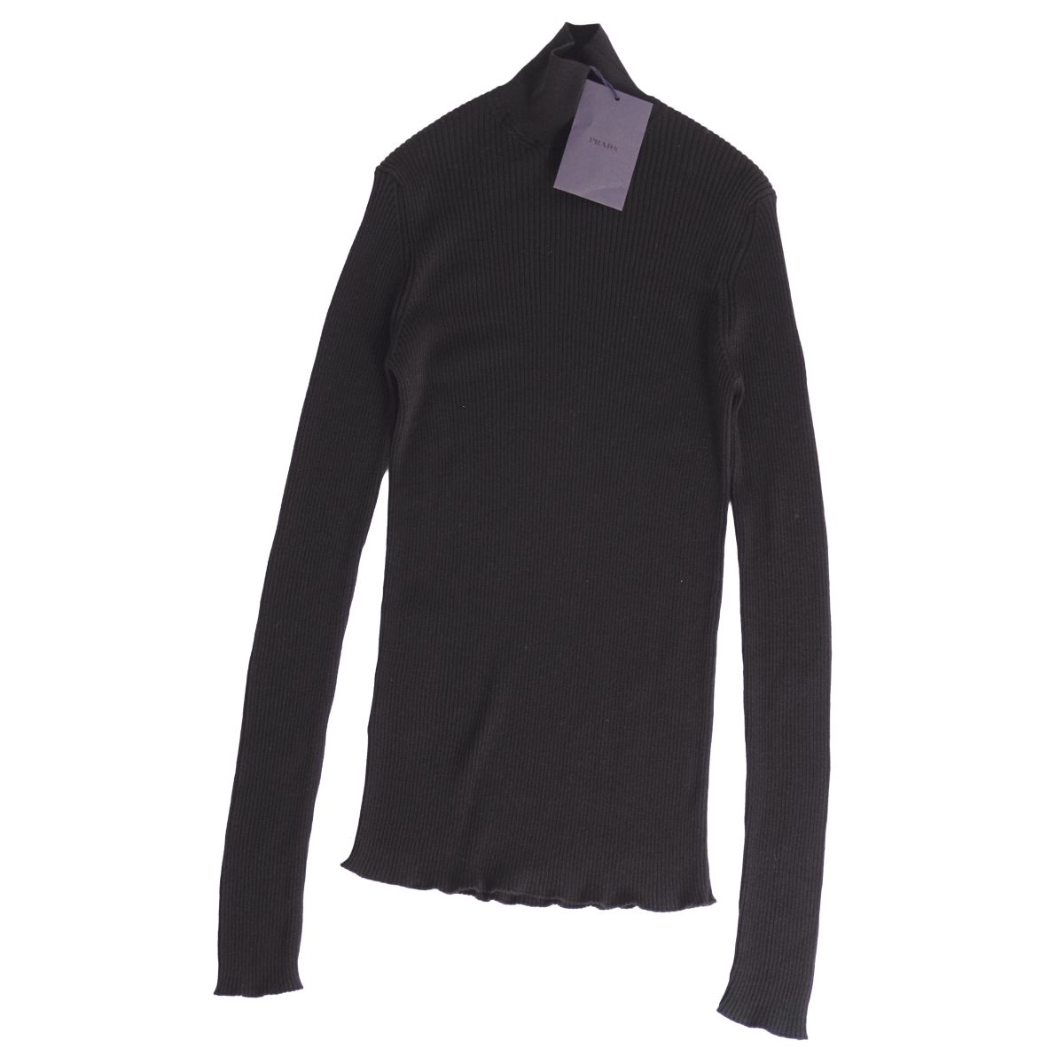 楽天市場】【プラダ】Prada 23AW フロントロゴ刺繍 クルーネック