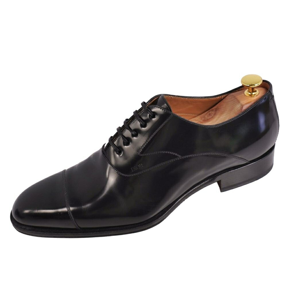【新古品】ディオールオム DIOR HOMME レザーシューズ 2022 オックスフォード ビジネスシューズ 革靴 メンズ イタリア製 43(28cm相当) ブラック【中古】｜MODEST LORD 仙台 店