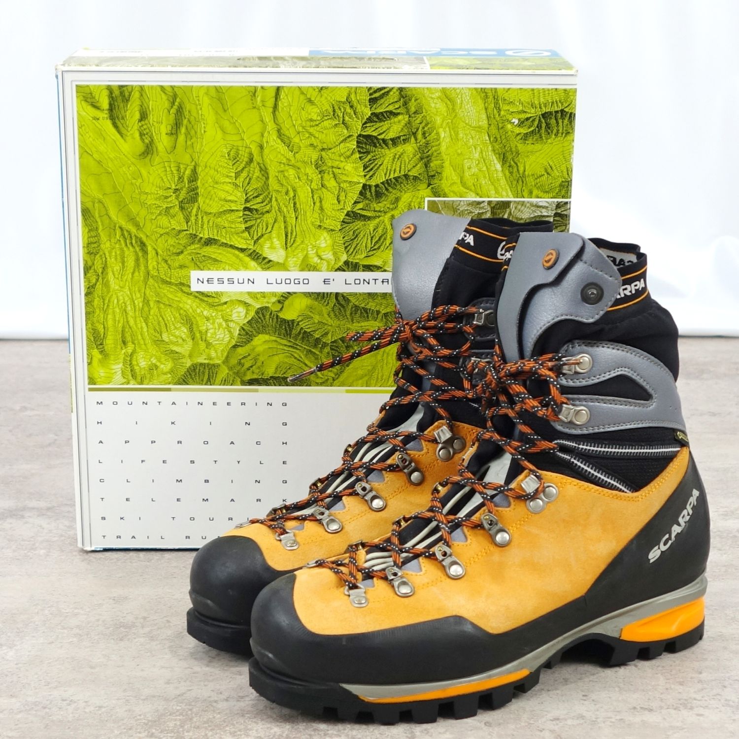 スカルパ SCARPA モンブラン プロ GTX 28.5cm ウィンターブーツ 登山 アルパイン クライミング 靴 シューズ ブーツ アウトドア【中古】