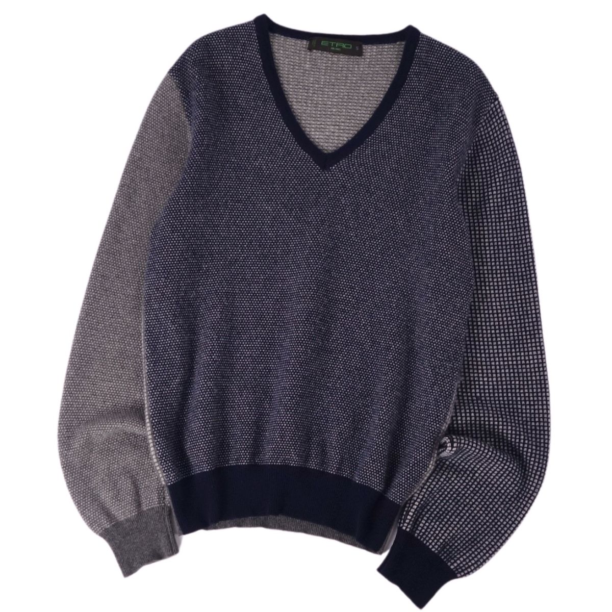 楽天市場】ETRO メンズ Vネックセーター ニットトップス オレンジ