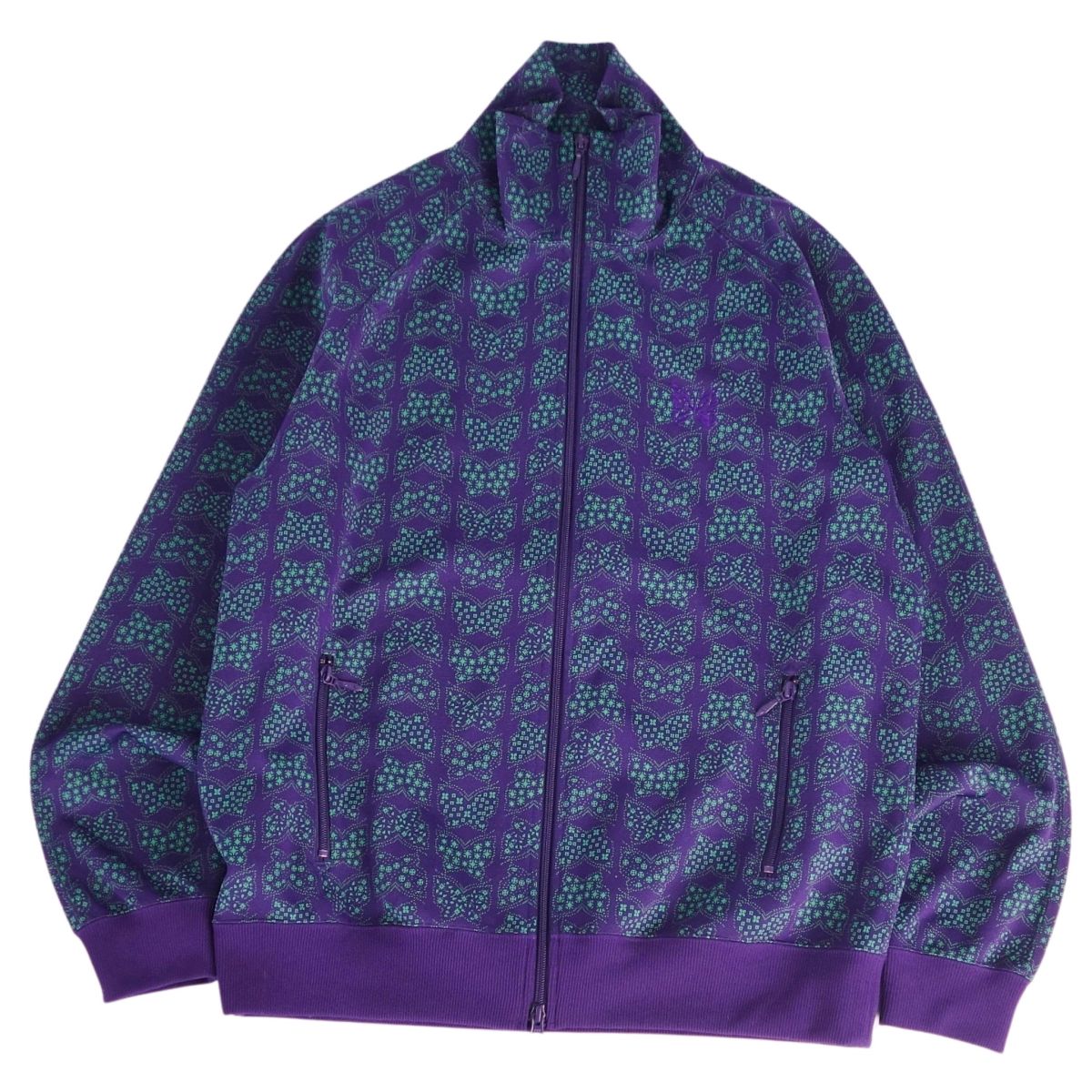 ジャケット・アウター Nubian needles TRACK HOODIE Needles ニードルス SS25 ZIPPED TRACK HOODY - DENIM