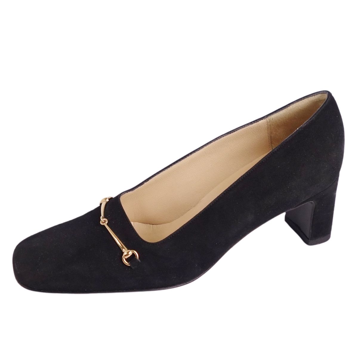 楽天市場】グッチ 靴 レディース ホースビット付き ミッドヒール