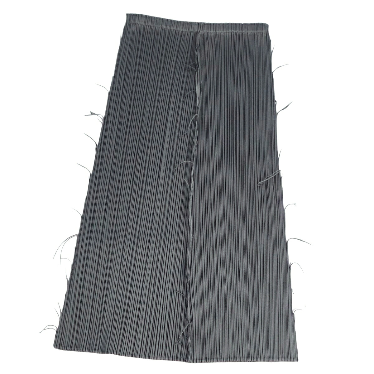 【極美品】プリーツプリーズ イッセイミヤケ PLEATS PLEASE スカート ロングスカート プリーツ ボトムス レディース 5(XXL相当) グレー【中古】