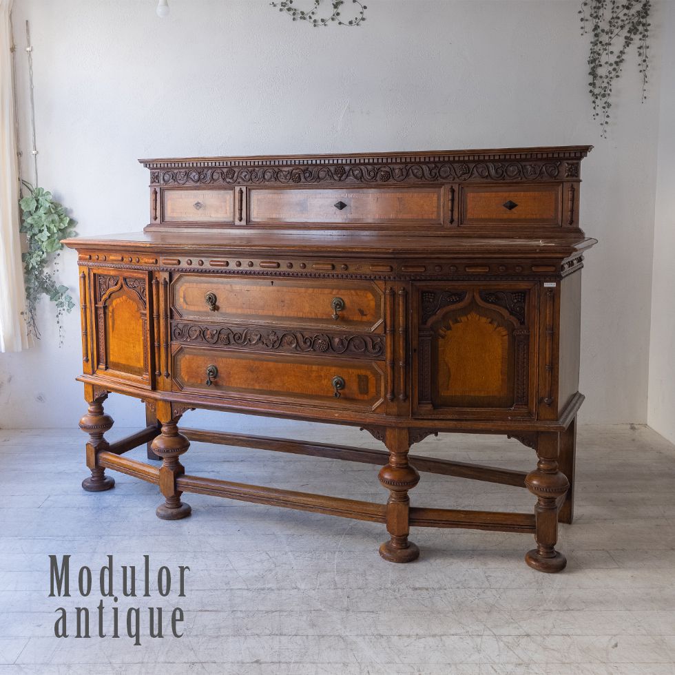 アンティーク調 木製キャビネット 150cm幅 楽天市場】アンティーク家具