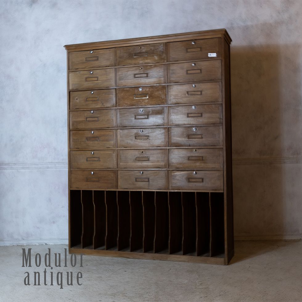 楽天市場】【中古】アンティーク キャビネット | ファイリング