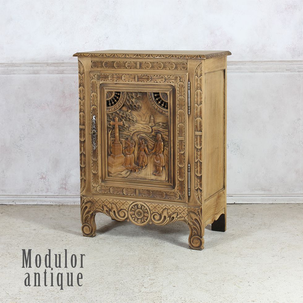 楽天市場】アンティーク 家具 本物 サイドボード キャビネット