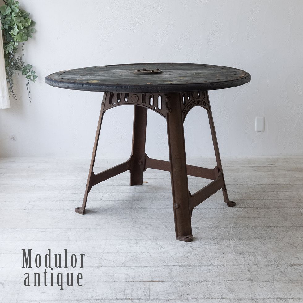 楽天市場】アンティーク 家具 ラウンド 丸 テーブル ダイニング