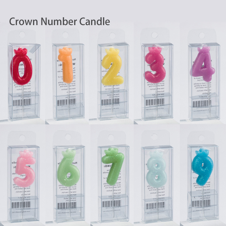 楽天市場 メール便対応 Crown Number Candle クラウンナンバーキャンドル 誕生日ケーキのデコレーションにピッタリの バースデーキャンドル カラフルな数字がバースデーケーキをかわいく演出 パーティ グッズ お誕生日 パーティーグッズ ろうそく 誕生日ケーキ 雑貨