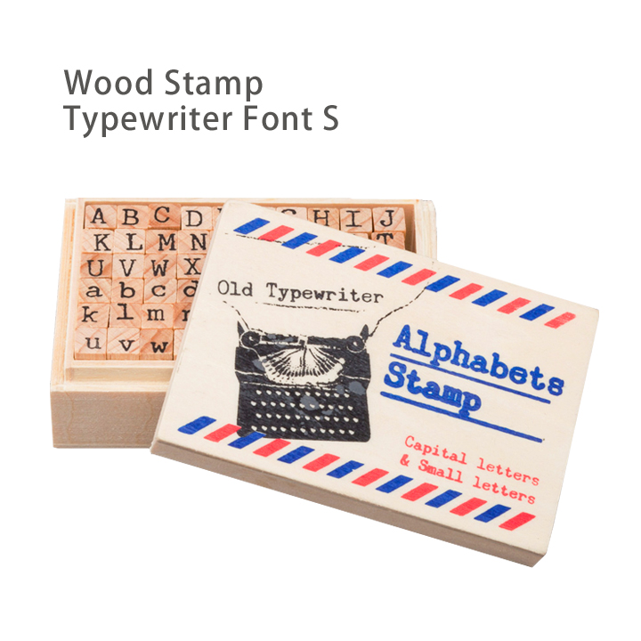 楽天市場 Wood Stamp Typewriter Font S ウッドスタンプタイプライターフォント アルファベットのスタンプセット 保育園 幼稚園 小学校の入園 入学準備に ノートやバッグ 巾着袋などのお名前入れに バースデーカードやお手紙 年賀状などにも大活躍 文具