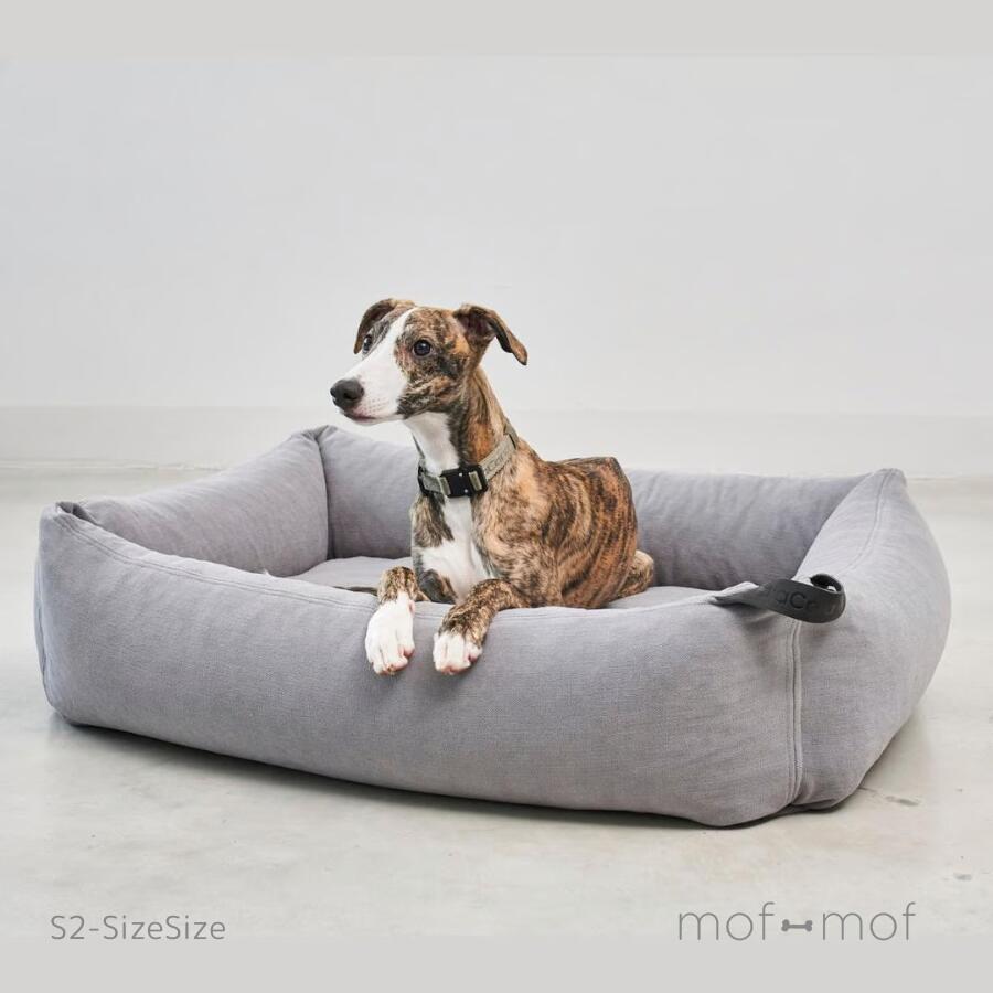 MiaCara Comodo Box Bed 薄墨色 貨物輸送無料 ミアカラ ボックス席臥榻 薄墨色 犬用臥榻 北欧 はたご屋界面 洗える 大型犬 今めかしい 室内装飾 中型犬 小型犬 年がしら犬 分かりやすい 思わしい スタイリッシュグレー 成犬 老犬 年がしら オール季節 犬 モフモフ