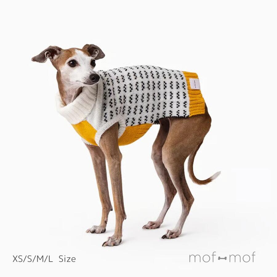 MR WOOF ウィンストンニット 大きさ取り替えっこ無料 犬服 袖なし ミスターウーフ 洋芥子 防寒 犬用編み物 イタグレ服 イタグレ 北欧 ハイクオリティチワワ 小型犬 中型犬 今めかしい 愛くるしげ 愛玩動物服 モフモフ
