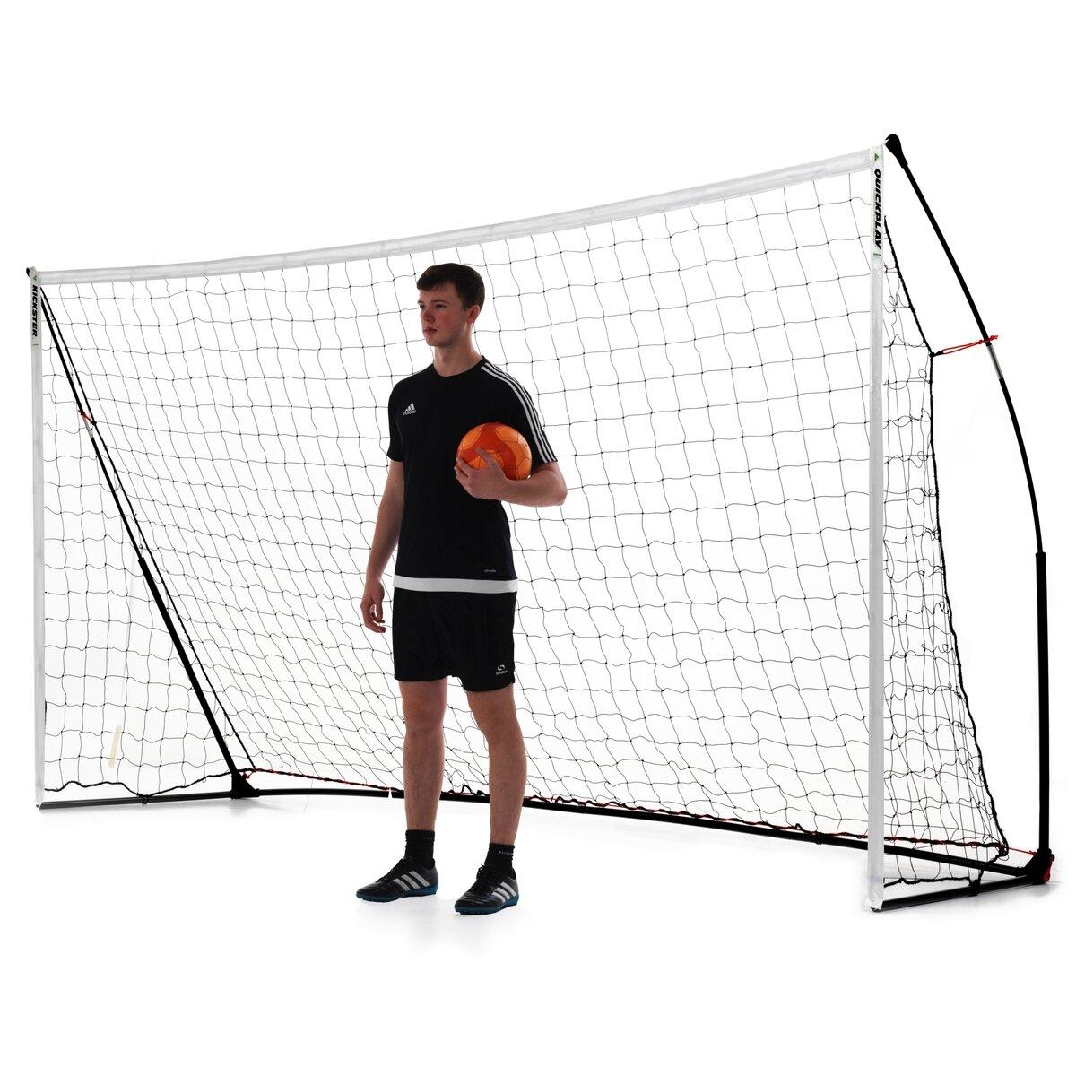 2個セット クイックプレイ QUICKPLAY サッカーゴール 定価10万超え QUICKPLAY（クイックプレイ） 組み立て式 ポータブル サッカーゴール