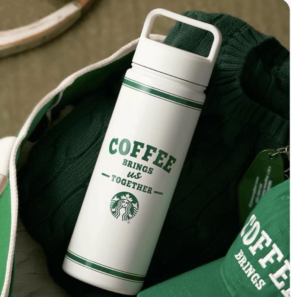 【並行輸入品】Starbucks レトロ 分かりやすい ステンレス鋼 タンプラー612ml 外国で制限事項 starbucks STARBUCKS はやりっ子バックス スタバ タンプラー