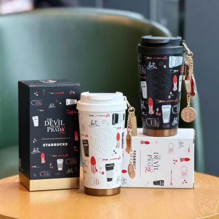 【並行輸入品】スタバ プラダを着た人でなし タンプラー 滅多に無い 押さえる 外国で押さえる starbucks STARBUCKS はやりっ児バックス スタバ タンプラー