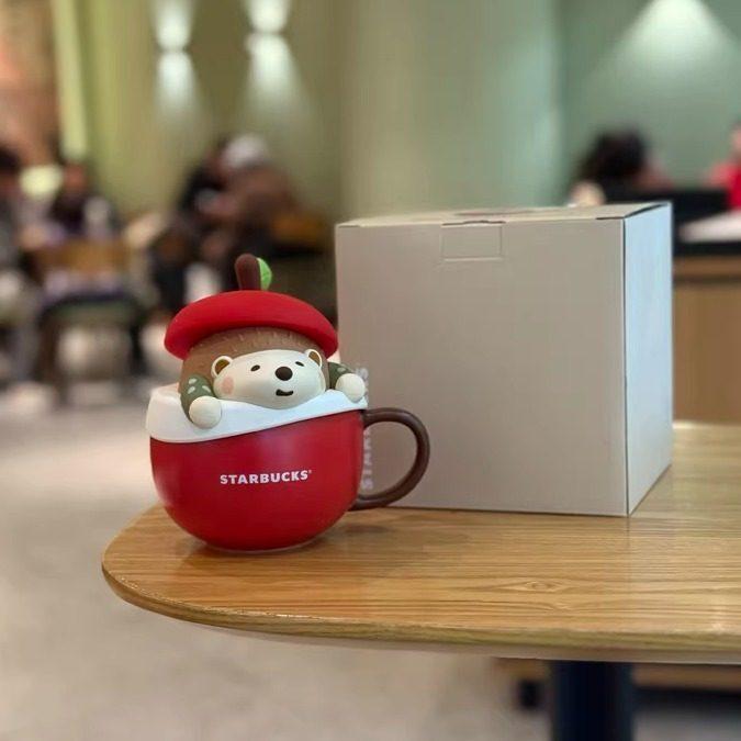 【並行輸入品】Starbucks りんごの木 蓋 コップ 355ml送 外国で押さえる starbucks STARBUCKS はやりっ子バックス スタバ タンプラー