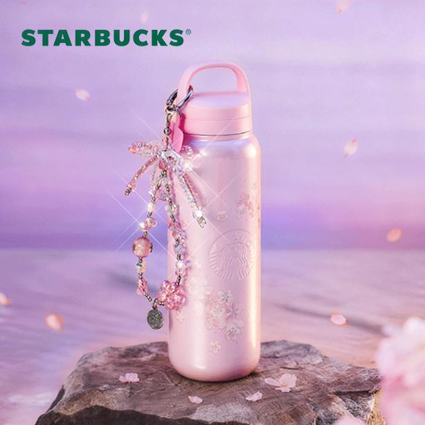【並行輸入品】Starbucks さくら リボン ステンレスタンブラー 520ml 海外限定 starbucks STARBUCKS スターバックス スタバ タンブラー｜MOFMOFBROTHERS 店