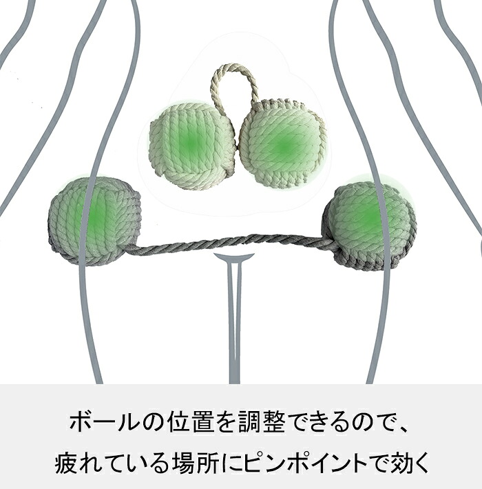 タイボールズ ツインズ Mサイズ TIE BALLS TWINS お尻 マッサージ ほぐし 腰痛 おしり 座布団 クッション デスクワーク ストレッチ タイ古式 タイマッサージ セルフ 整体 枕 ハムストリング 首 肩 背中 ツボ マッサージボール ツボ押し 殿中 冷え