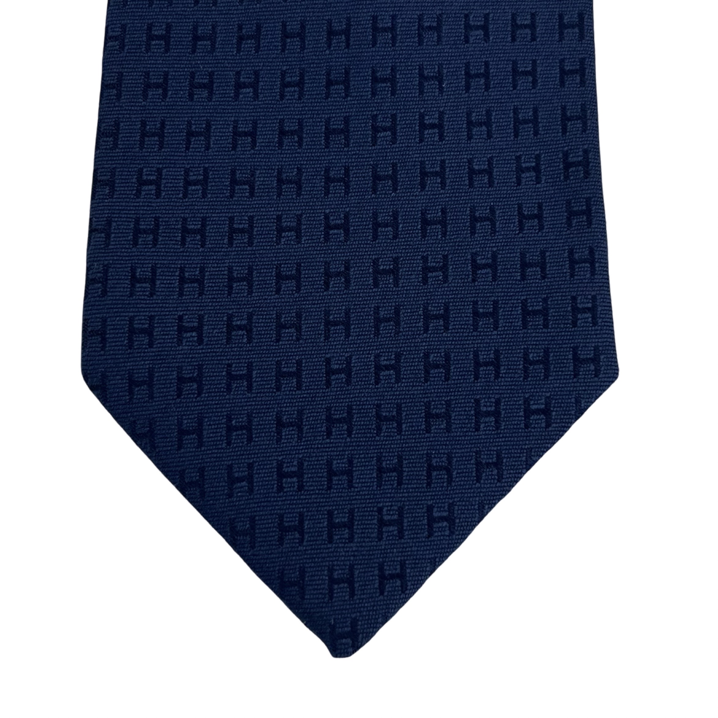 良品✨HERMES ネクタイ　エルメス　ジャガード　葉っぱ　グラデーション HERMES エルメス ネクタイ TIE メンズ フランス製 シルク H柄