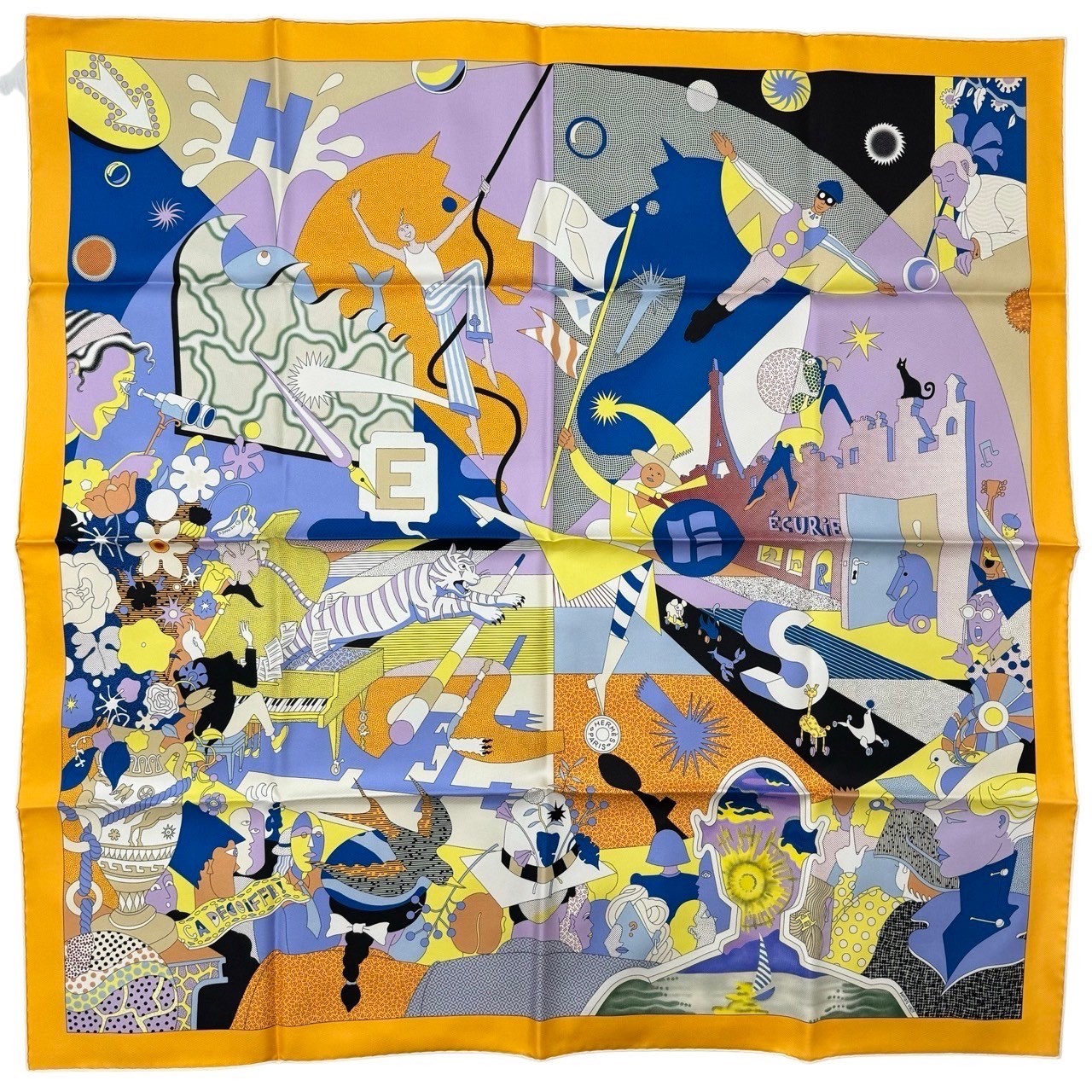 楽天市場】【新品未使用】 Hermès エルメス SCARF スカーフ カレ90 