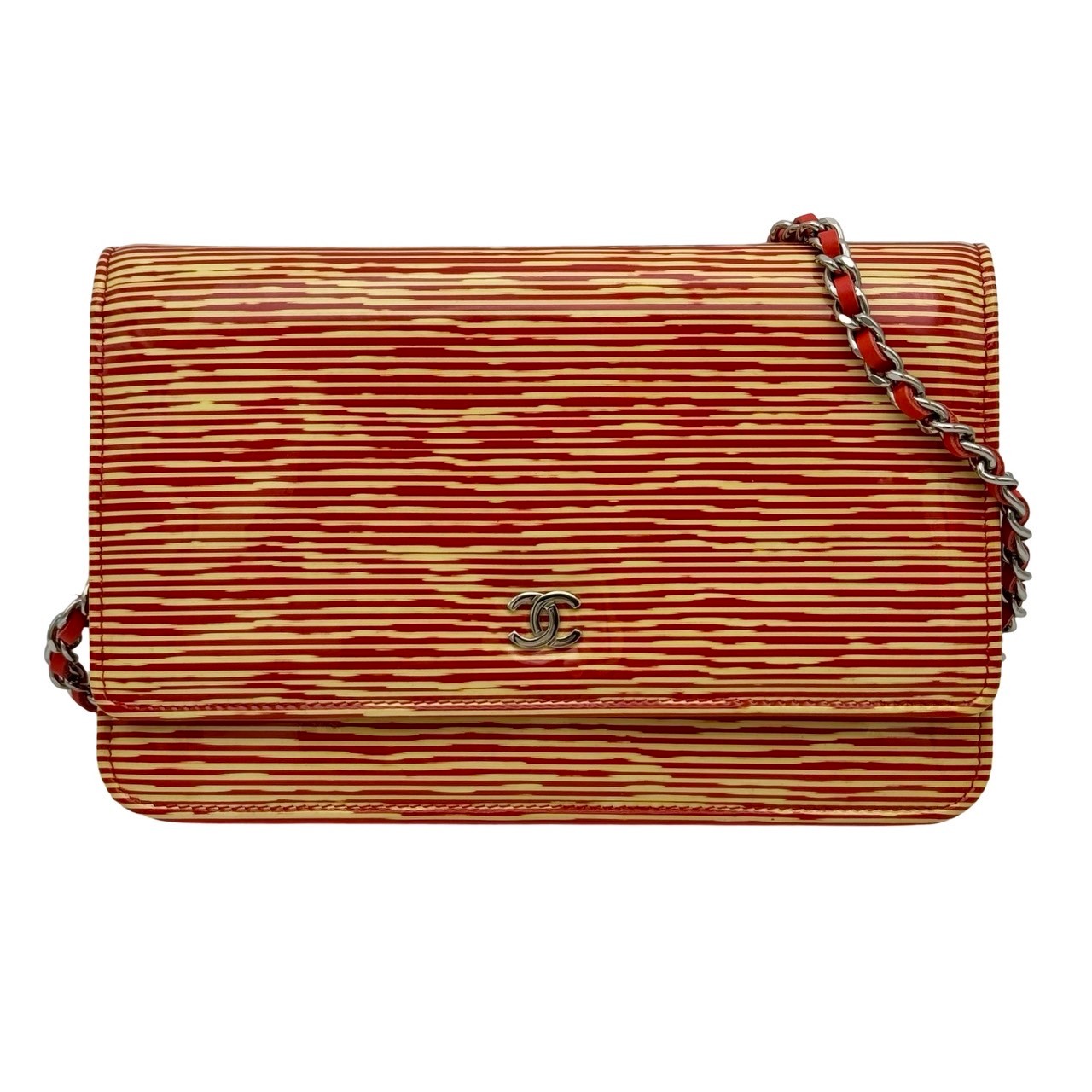 楽天市場】【中古】CHANEL シャネル チェーンウォレット 斜め掛け