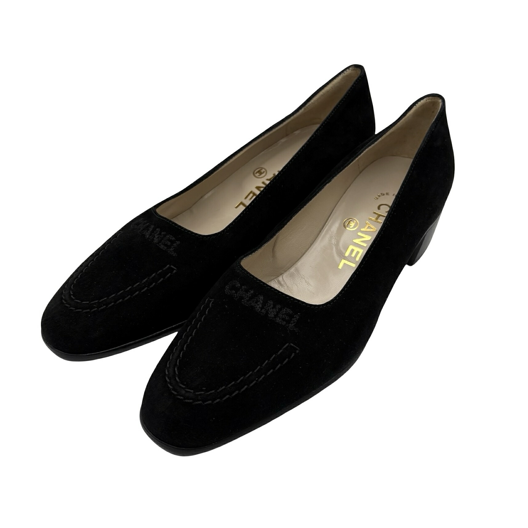 【中古】CHANEL シャネル PUMPS パンプス 36.5 USED 中古 靴