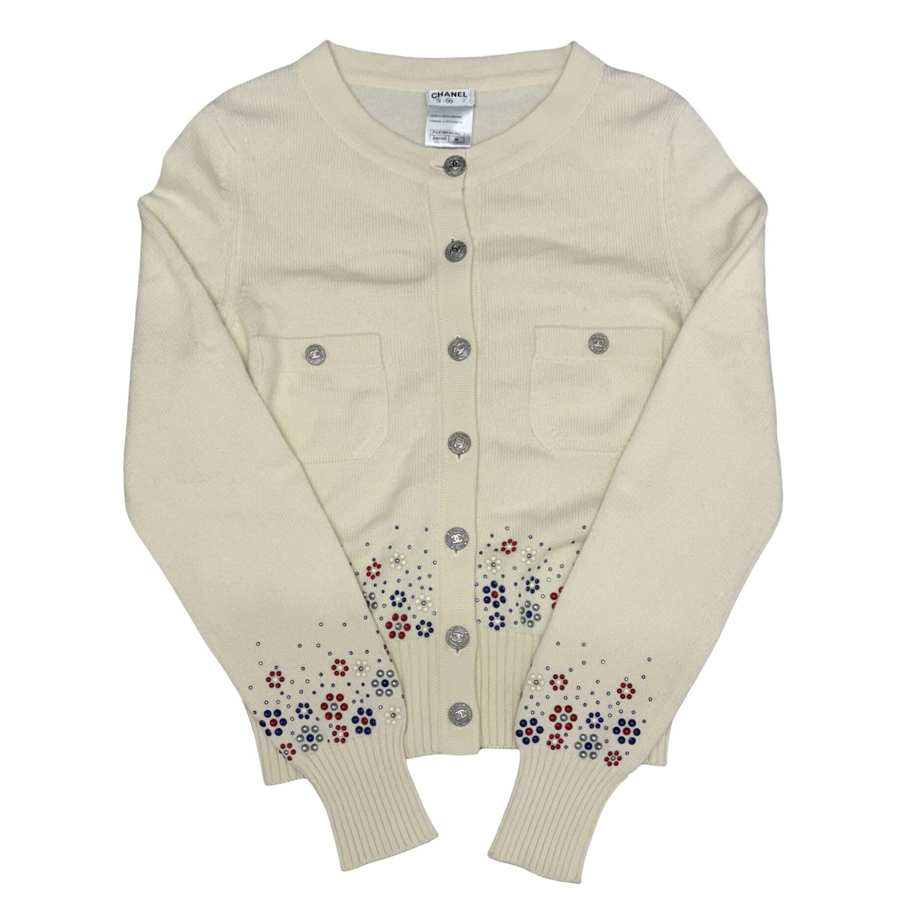【中古】 CHANEL シャネル cardigan カーディガン 38 USED 中古 2012年 CLOTHES 洋服|Mohlong Luxury